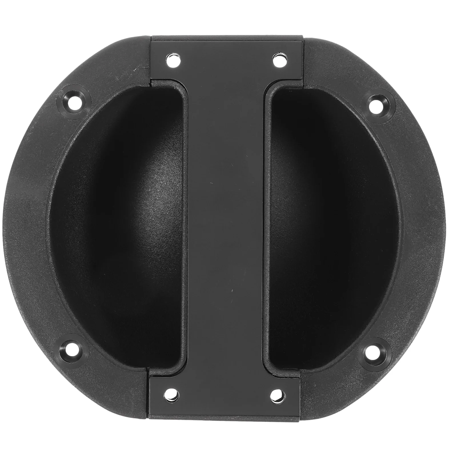 

Sound Speaker Handle Vintage Drawer Handles Recessed Heavy Duty Show Black Flush Mount Shell