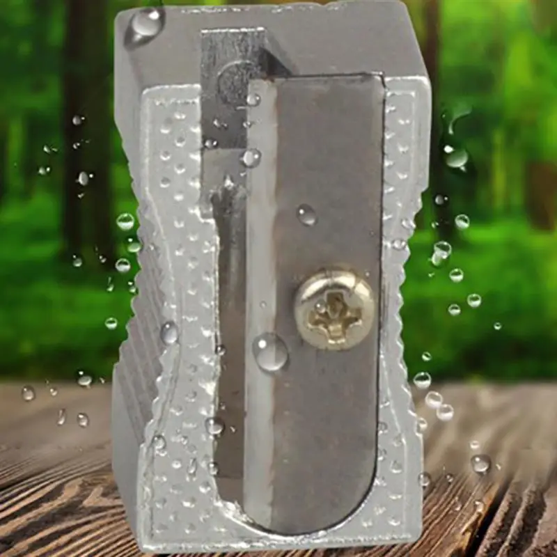 10pc/Set Metal Pencil Sharpener Classical Girls Makeup Pen Sharpener Drawing Writing Learning Tools School Supplies Stationery