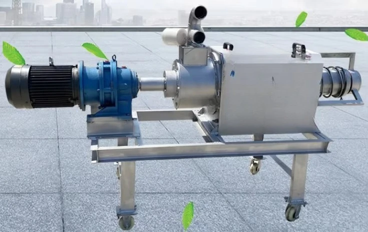 New design screw press, manure separator for farm use, manure dehydrator, cow manure dehydration