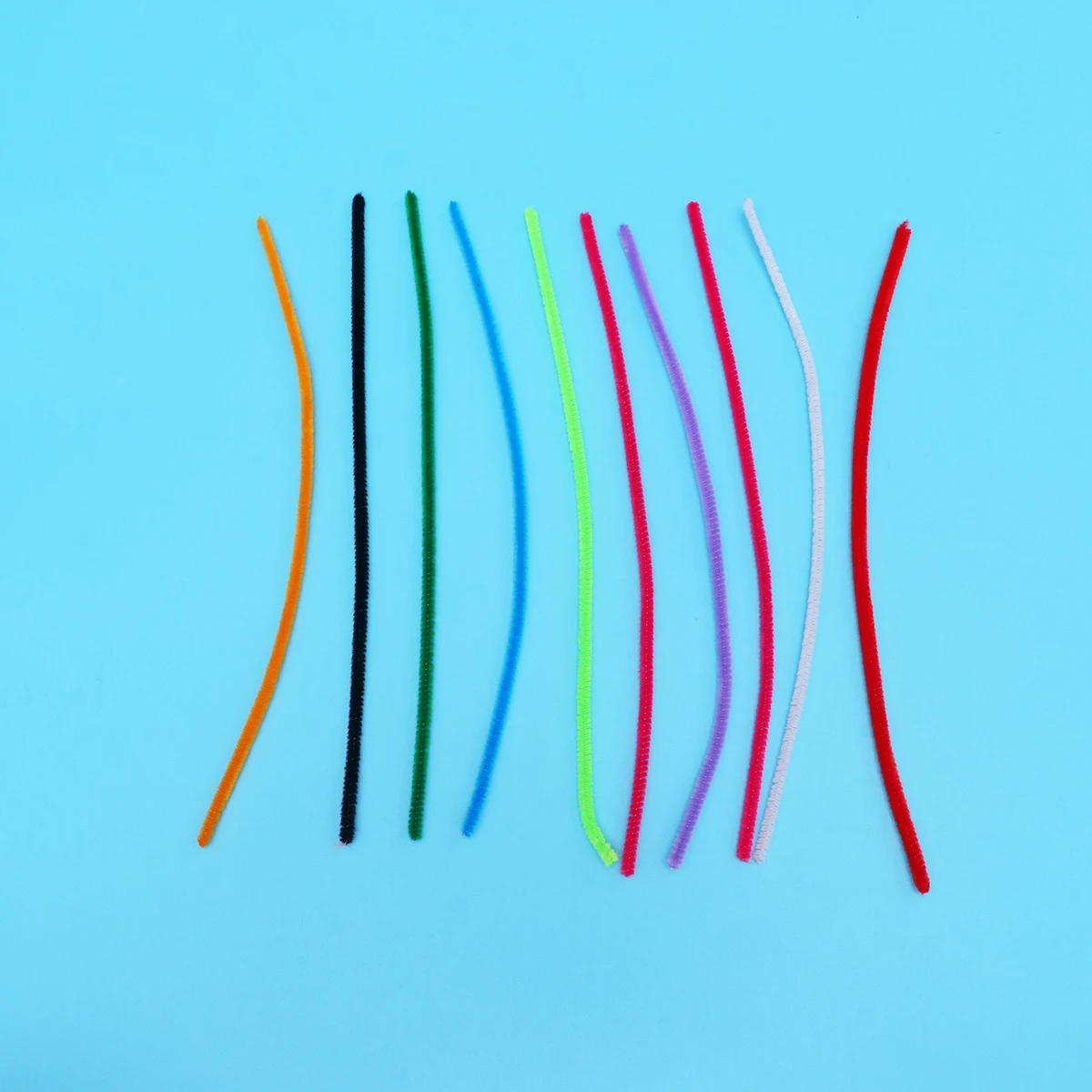 

300pcs Wool Tops Bar DIY Educational Toys Diy Making Educational Toys Kids Craft Twisted Rods Supplies H made Party Decorations