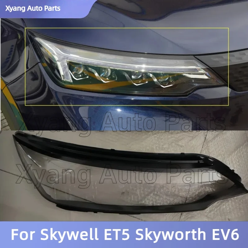 Front Headlight Cover For Skywell ET5 Skyworth EV6