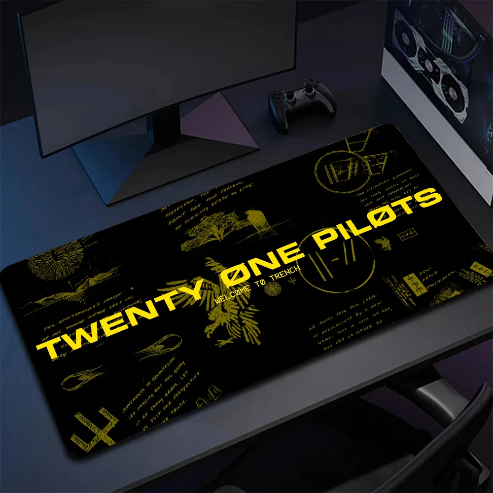 T-Twenty O-One P-Pilots Mousepad Mousepad New Arrivals Large Gaming Mousepad L XL XXL Gamer Mouse Pad Size For Keyboards Mat