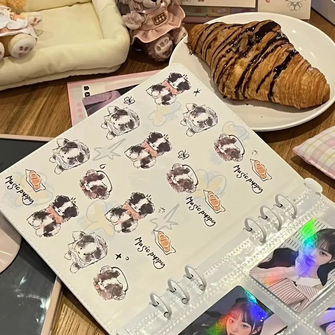 A5 Kpop Idol Photocards Holder PU Photo Album Photocard Binder Collect Book Album for Photographs Photo Card Supplies 포토카드 용품