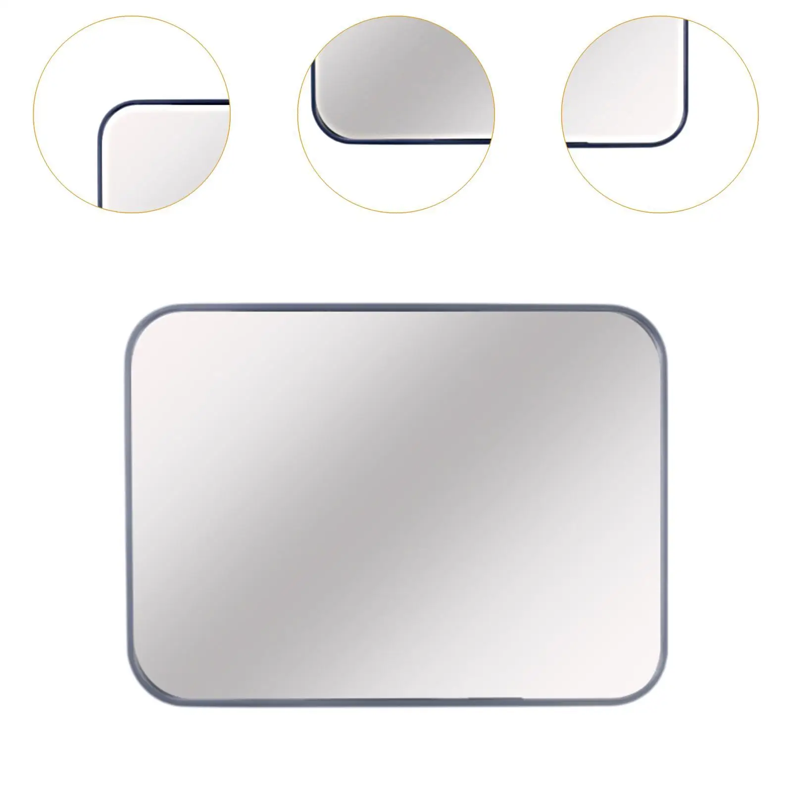 مرآة الرؤية الخلفية العالمية للأطفال خفيفة الوزن وسهلة التركيب لسيارات الدفع الرباعي