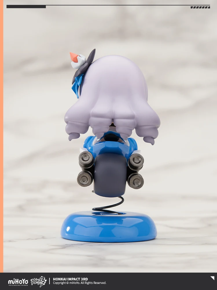 BLBU ACGN Honkai Impact 3 Originele Game Bronya Zaychik Mini Figuren Model Speelgoed Pvc Anime Derivaten Auto ornamenten