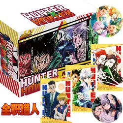 HUNTER X HUNTER tarjetas de colección Anime japonés Killua Zoldyck, borrador de línea Original, tarjetas láser coloridas y geniales, juguete de regalo para niños