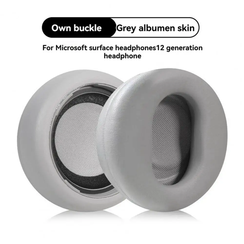 Headphone Cover Headphone Accessories Replacement Earphone Covers for Microsoft Surface Headphones 1/2 Wear-resistant Earmuffs