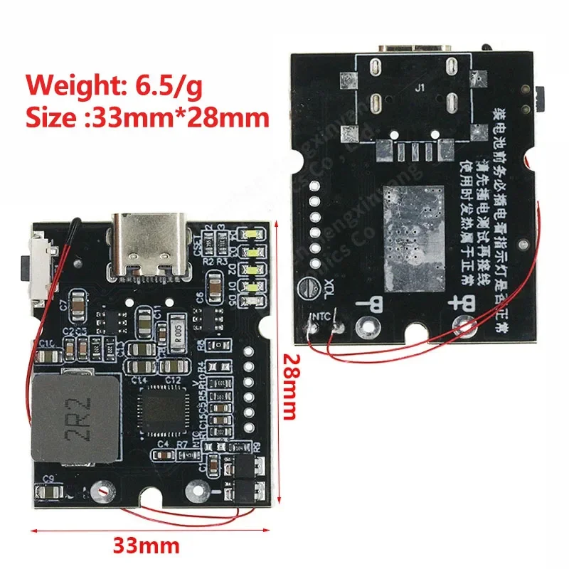 QC4.0 QC3.0 قاد مزدوج USB 5V 4.5A W مايكرو/C USB بنك طاقة محمول وحدة شحن درجة الحرارة/حماية الدائرة
