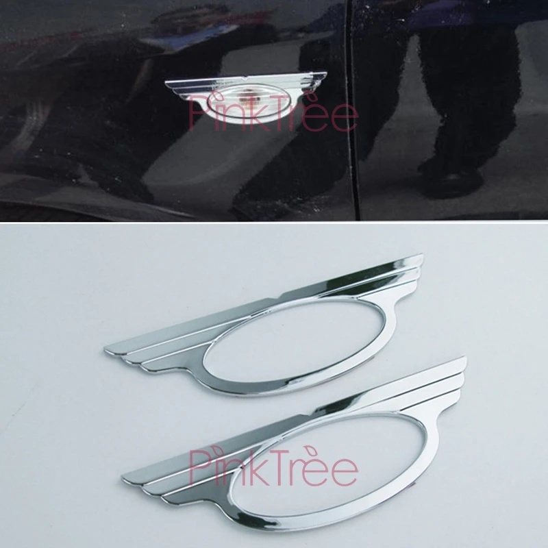 Accessories For Nissan Juke 2011 2012 2014 Chrome Side Lamp Door Handle Mirror Cover Bowl Rear Bumper Trim Car Styling Tuning