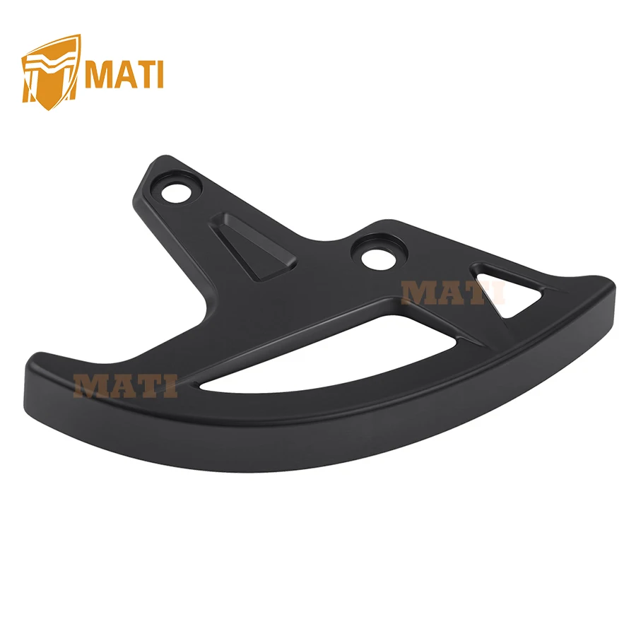 M MATI Black Rear Brake Disc Cover Guard For Honda CR125 CR250 CRF 250 450 R X L 2002-2024 43330-KRN-A70ZB 43330-KZ4-J40ZA