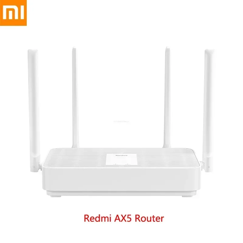 Xiaomi Redmi Router AX5 WiFi 6 2.4G /5G Dual Mesh Network Wifi Repeater 4 High Gain Antennas Smart Signal Extender