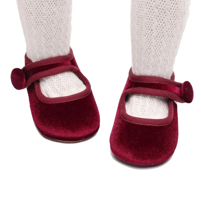 Child Happy Shoe2025Four Seasons New Baby Flat Single Shoe Child Slip Breathable Versatile Baby Home Learning Walking CasualShoe