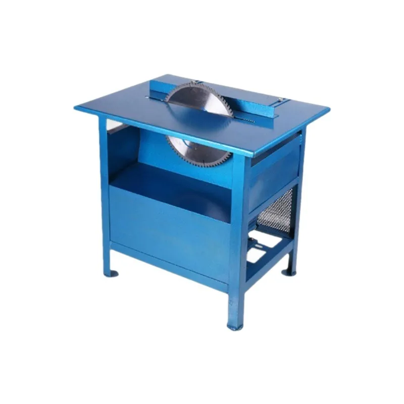 منشار قرصي النجارة لسطح المكتب المنزلي آلة قطع الخشب المستديرة رفع وخفض طاولة الدفع منشار كهربائي #1