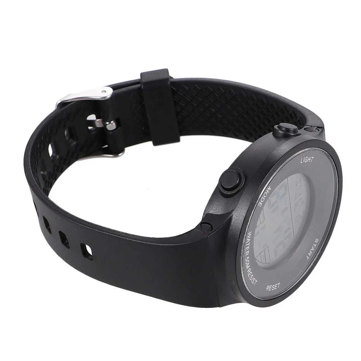 1Pcs Luminous Children Watch Black Multifunction Electronic Wristwatch Stopwatch Alarm Waterproof Night Light for Sports