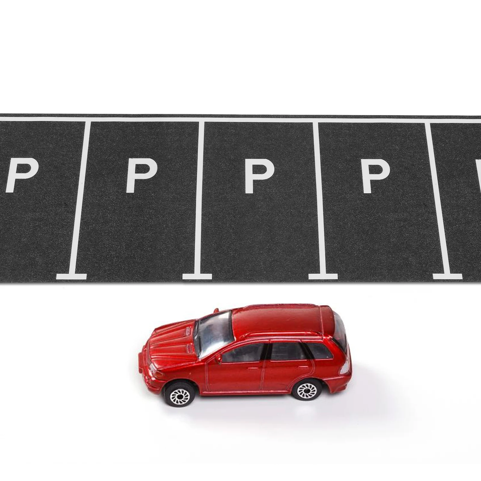 

Toy Parking Tape Miniature Lot Design Micro Prop DIY Supply Layout Adhesive Space Kids Play Traffic Signs Safe Material Family