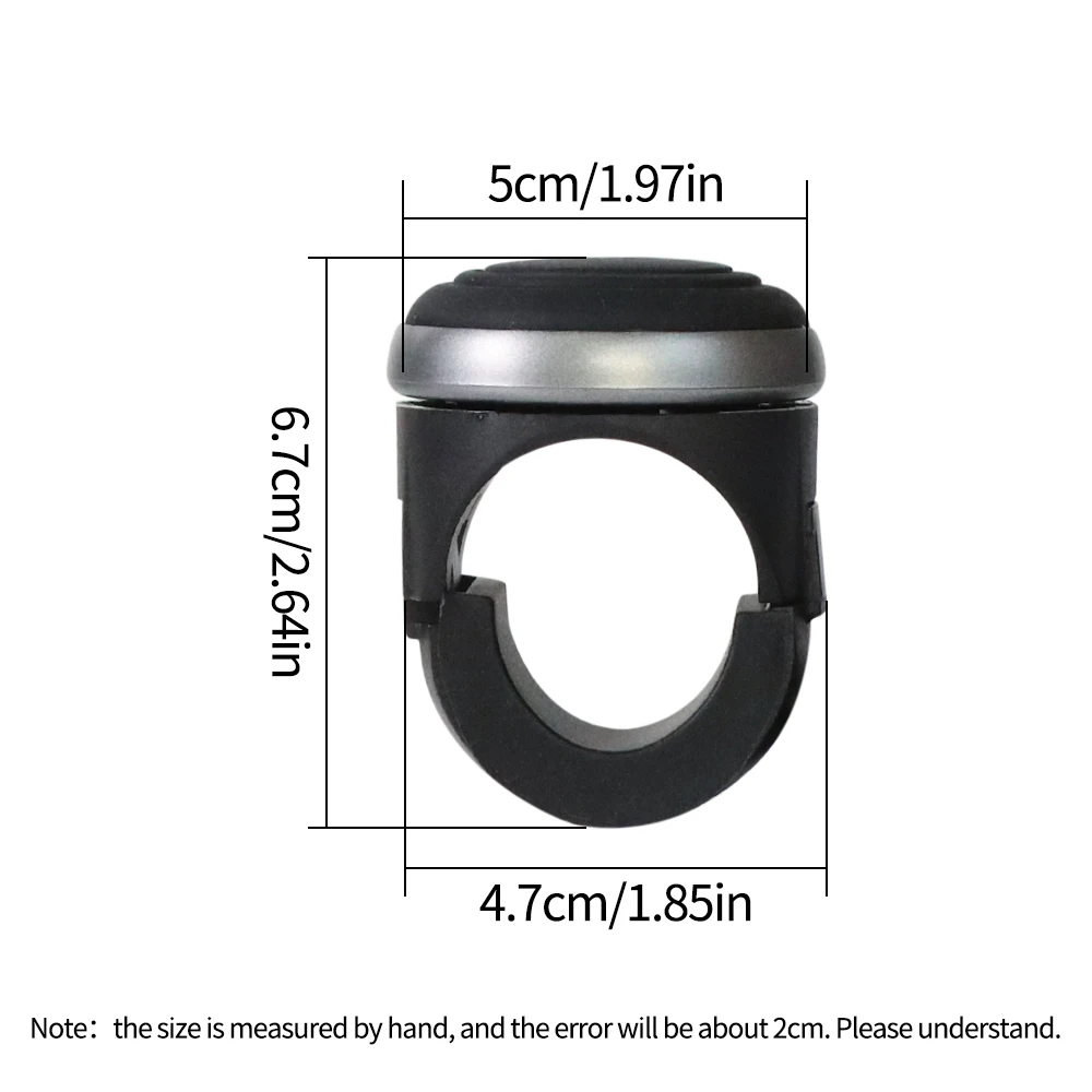 Car Universal Steering Wheel Booster Ball Labor Saving Turning Spinner Knob Bearing Power Handle Holder Automotive Accessories