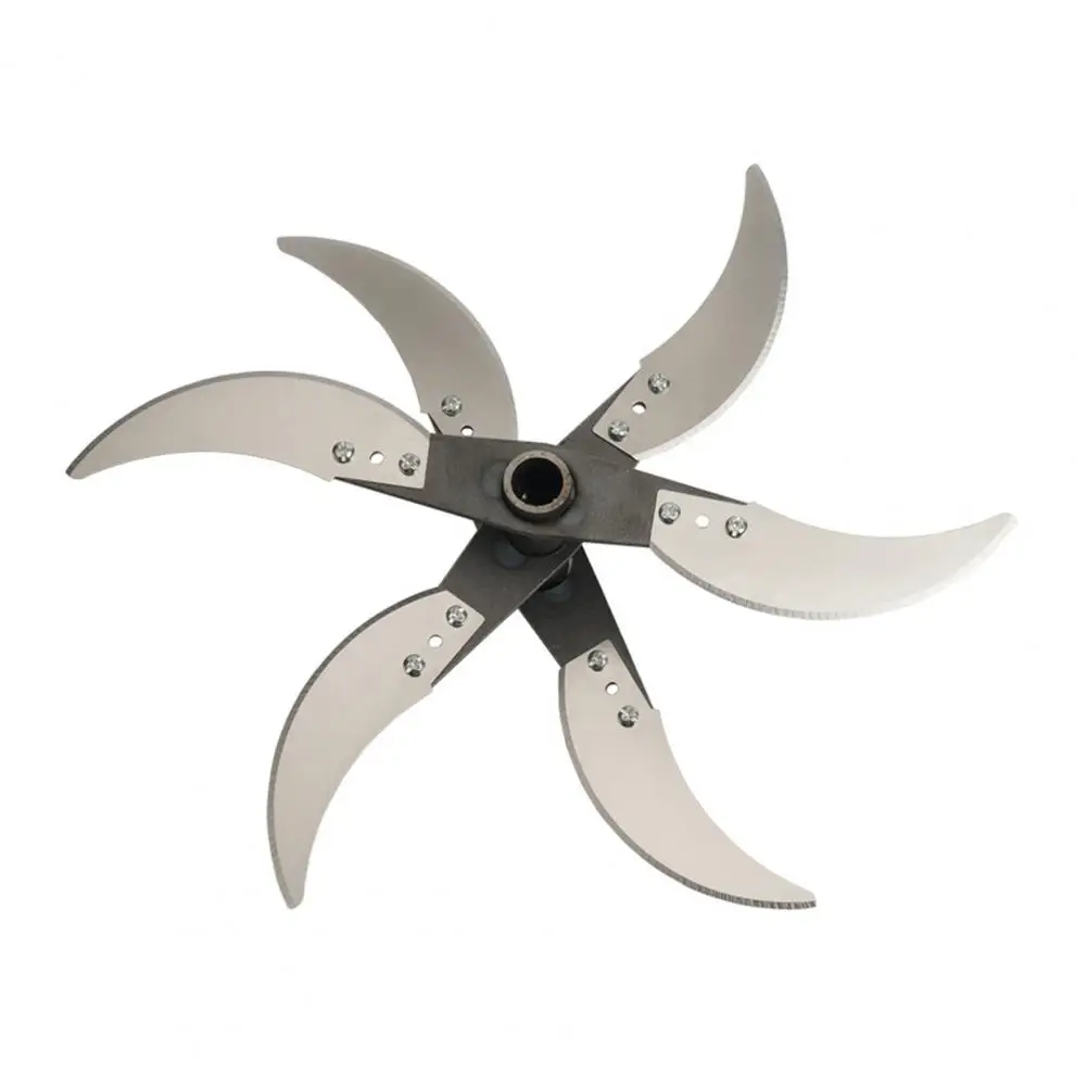 Steel Blade Replacement Adjustable Diameter Grass Shredder Blade Replacement Stainless Steel Livestock Feed Cutter Vegetable