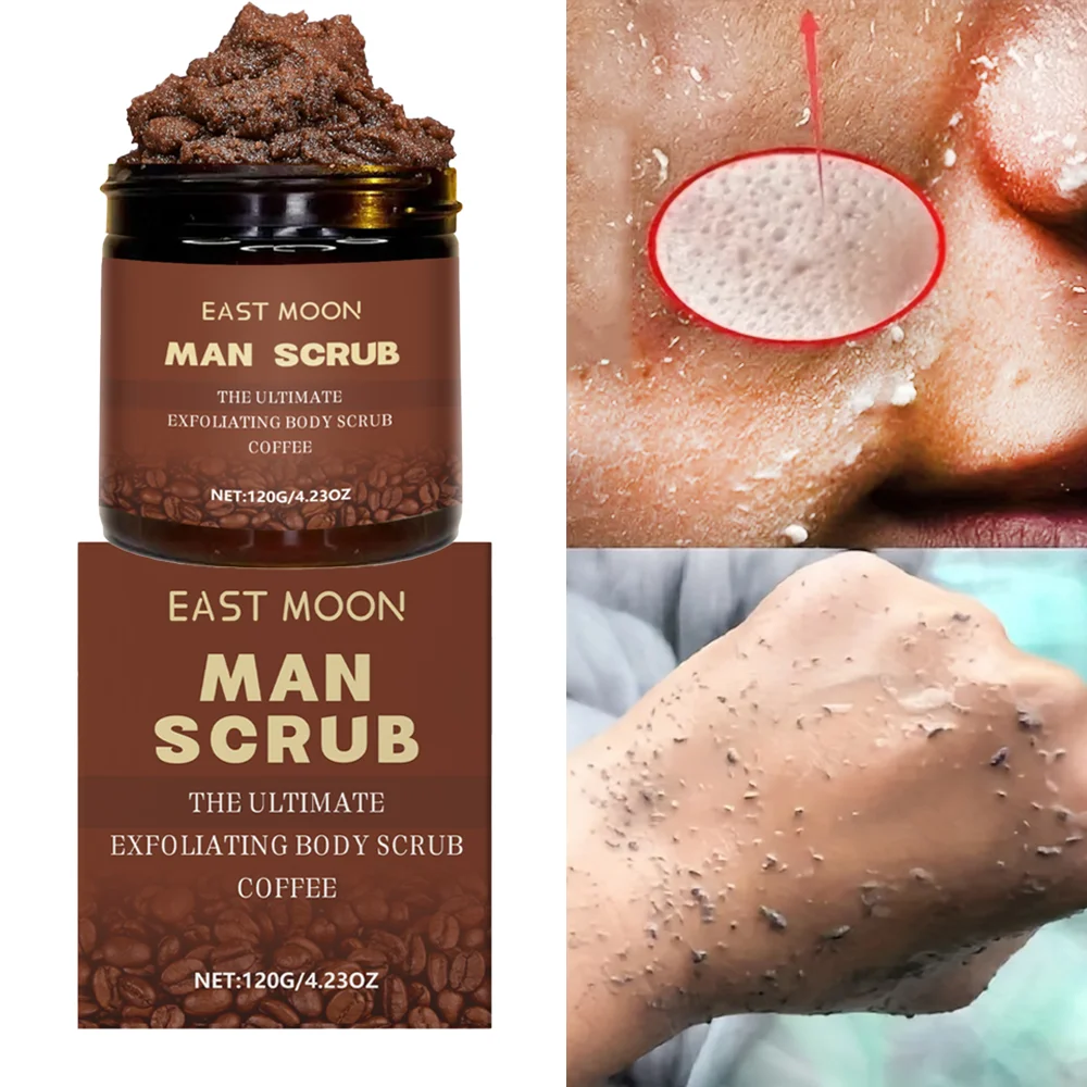 

Увлажняющий отшелушивающий восстанавливающий кофе для мужчин, питательный скраб для тела, глубоко сохранить, смягчающее очищение, скраб для ухода за омертвевшей кожей