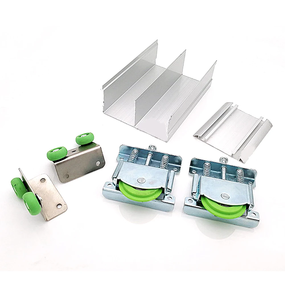 Adjustable Sliding Door Pulley with Self Cleaning Feature Designed for Minimal Maintenance in Closets and Wardrobes