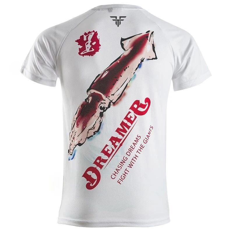 Men's and women's identical short-sleeved fishing shirts with round neck and sun protection specially designed for sea fishing