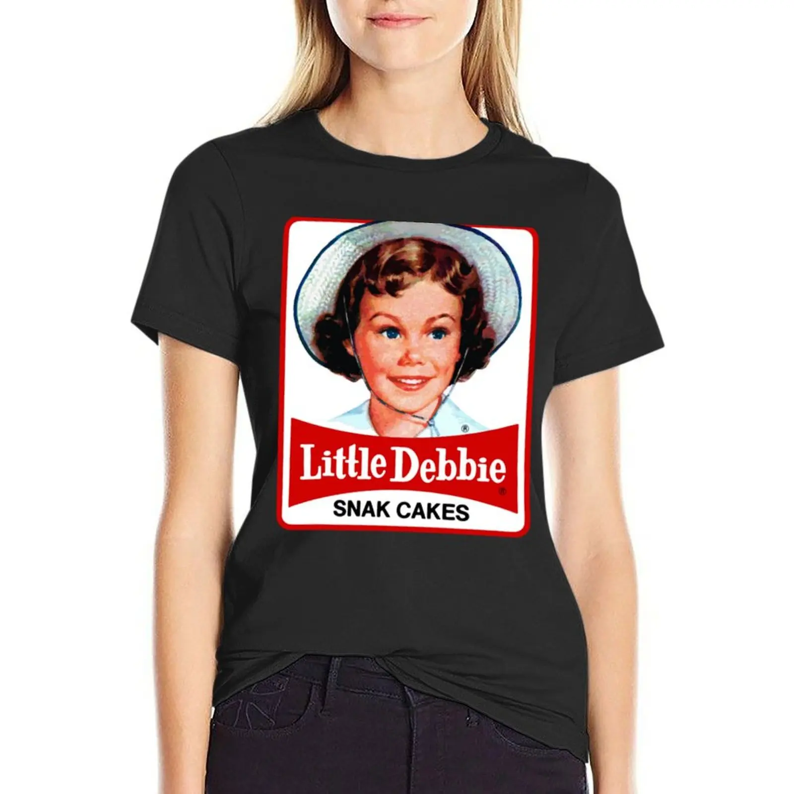 

BEST TO BUY - Little Debbie T-Shirt graphics Female clothing plus sizes designer clothes Women luxury