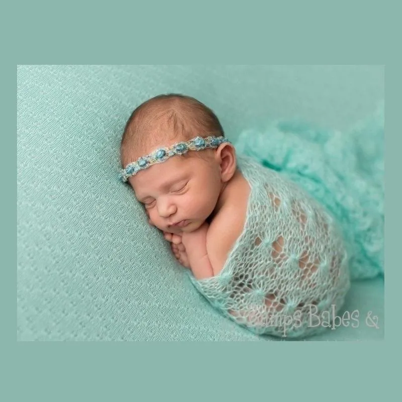 Newborn mohair wrap for baby photography props,handmade cover blanket for photo wrap