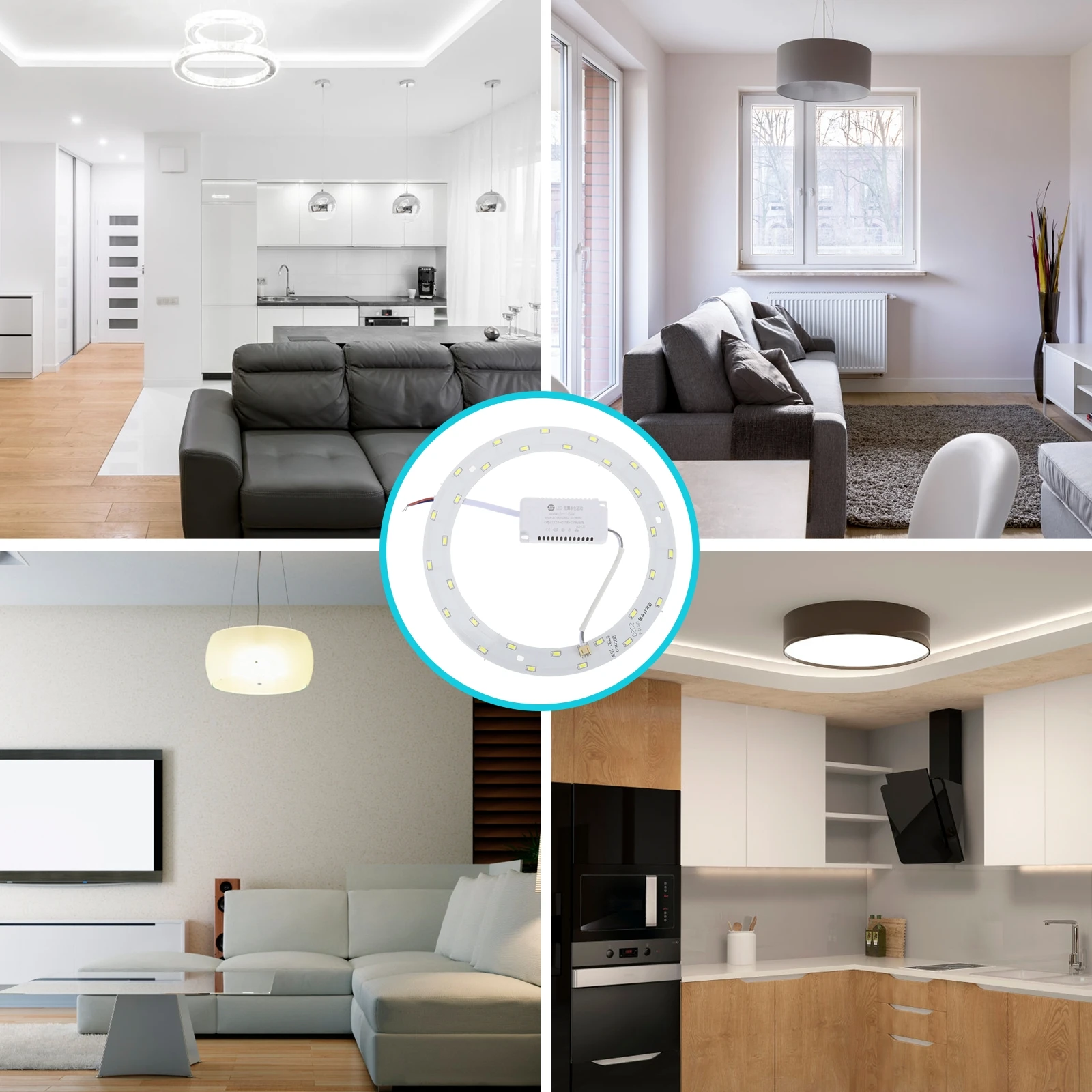 

LED Light Board Accessories 32cm Magnetic Mount Ceiling Light 15W 220V-240V SMD 5730 30 LED Durable Energy Saving Lamp Bulb