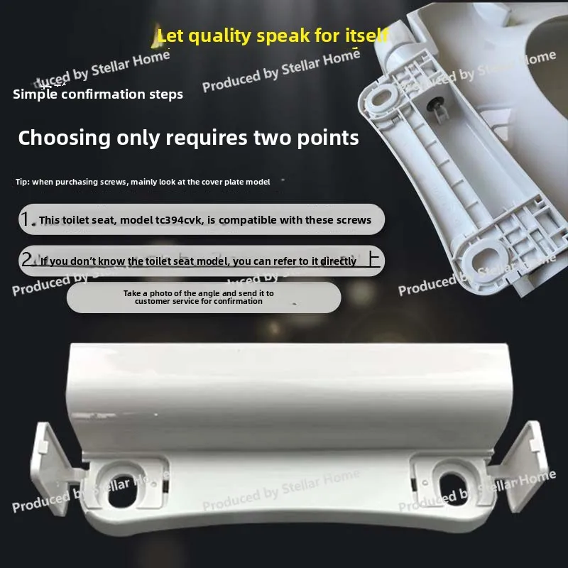 For TOTO Toilet Cover Fixing Screw Bracket Damping Retarder Accessories CW988B 886 864 870
