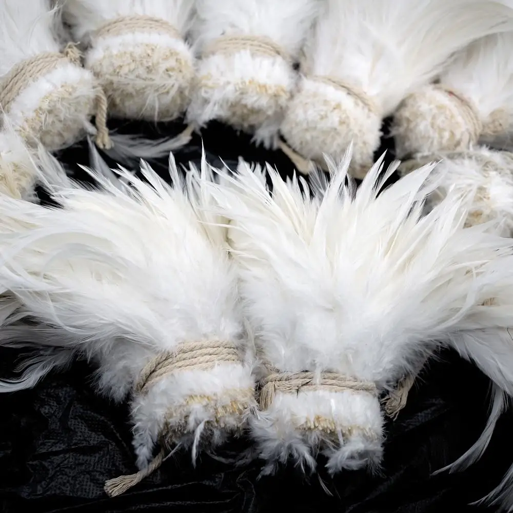 

1 Bunch 5-6/6-8inch 1000pcs White Rooster Saddle Feathers Pheasant Decoration Plumes DIY Jewelry Party Decorative Plume