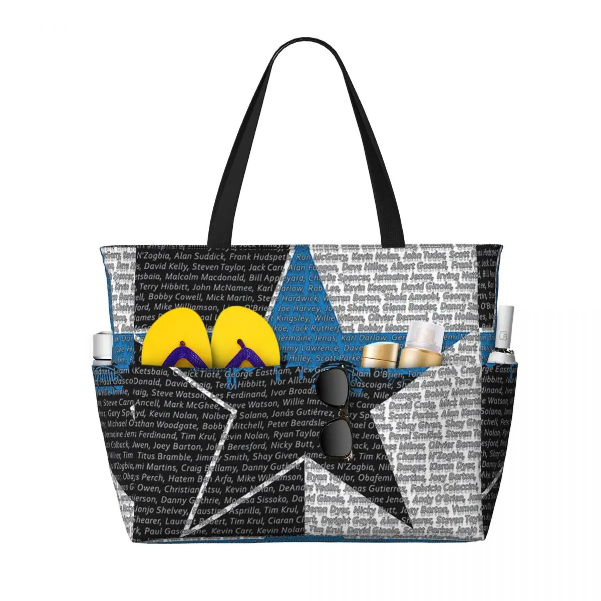 

New 2023 Every NUFC Player EVER Beach Tote Bag Sport Gym Yoga Duffle Large Tote Bag Women Travel Bag Fitness bag