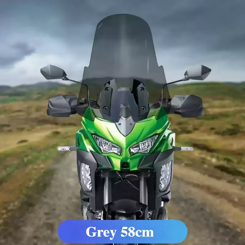 For Kawasaki versys 1000 Motorcycle Front Windshield Modification Accessories Rain Shield Air Deflector Device Protective Cover