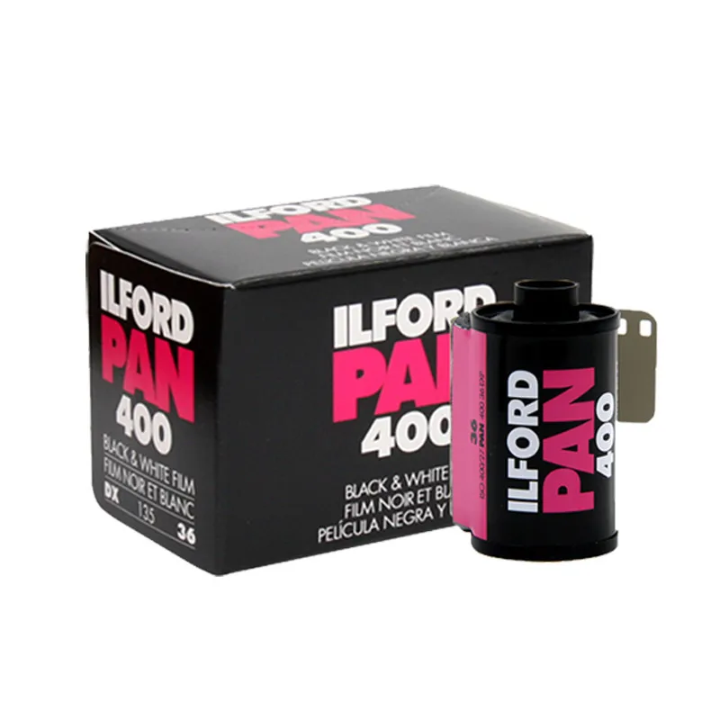 Irford Pan 400 1/3/5/10 لفات 36 التعرض لكل لفة فيلم أبيض وأسود 135 مستوى الدخول 35 مللي متر فيلم لكاميرا فيلم Kodak H35