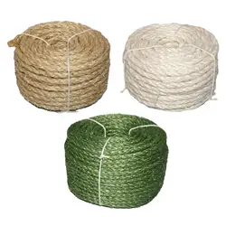 Cat Scratching Post Cat Accessories Twisted Sisal Rope Thick DIY for Cats Tree