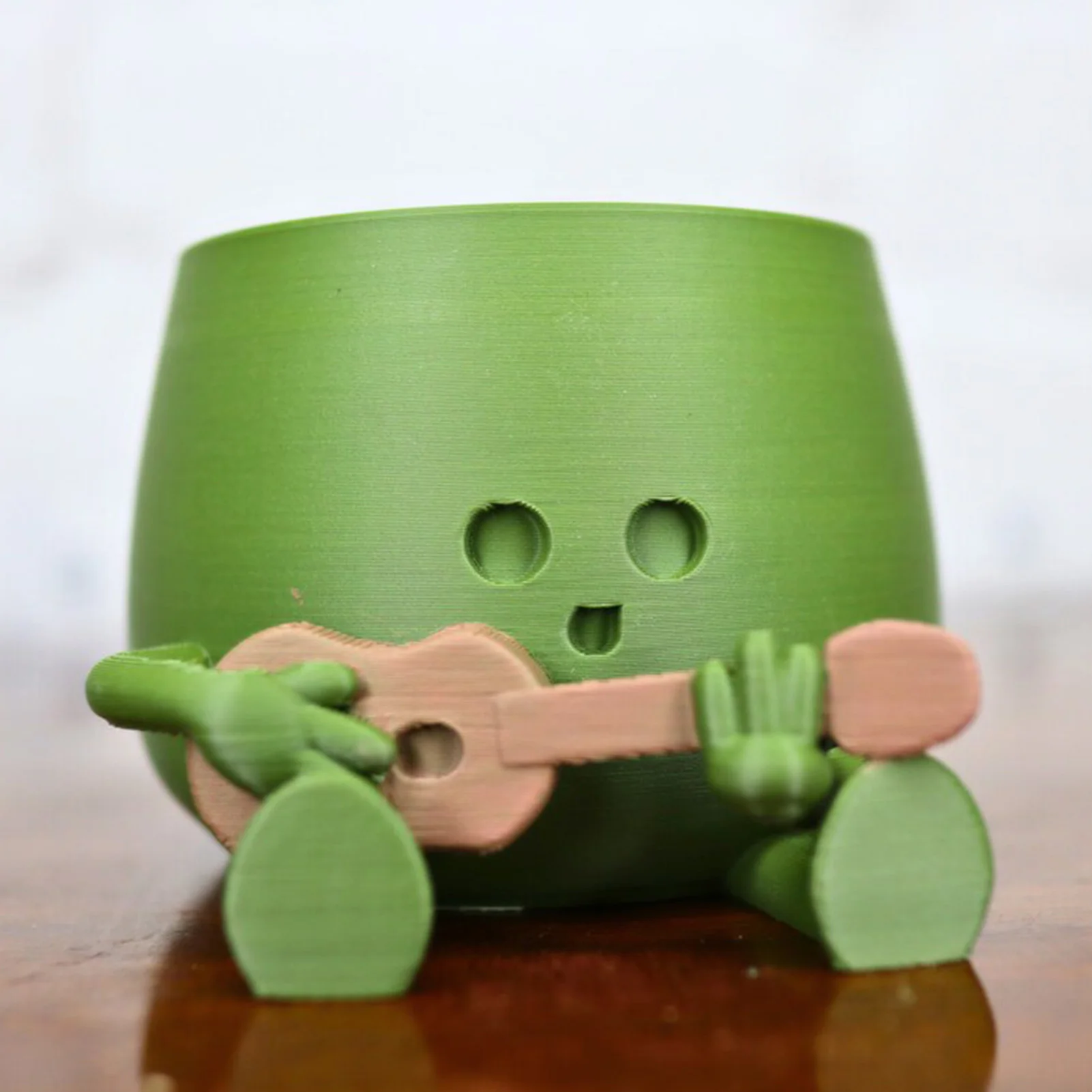 Cute Succulent Plant Resin Vase Add a Little Vibrant Color to Your Home for Home Apartment Office Decor