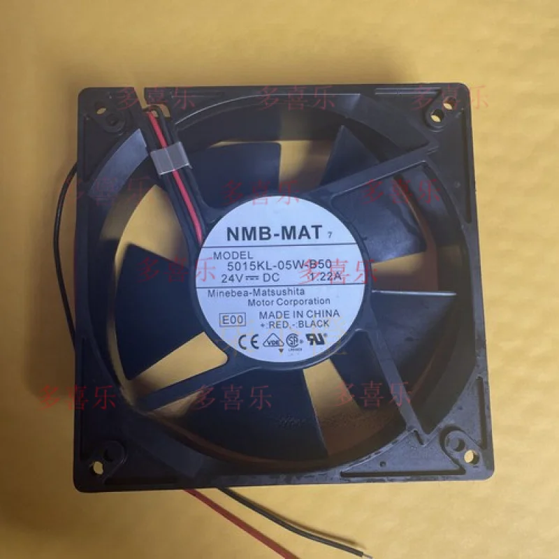

WW 1pcs for NMB 5015KL-05W-B50 24V 1.22A 12738 127*127*38MM fan