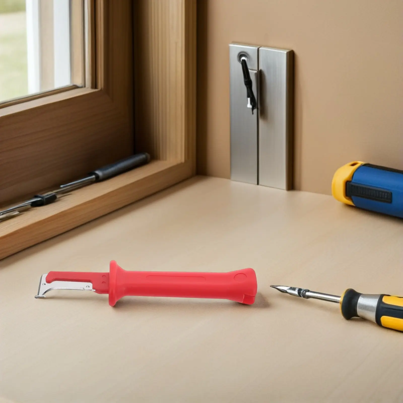 

Профессиональный ручной инструмент для зачистки изолированных проводов, для электриков, домашней проводки, DIY, обслуживания, компактный, безопасный, из АБС-пластика