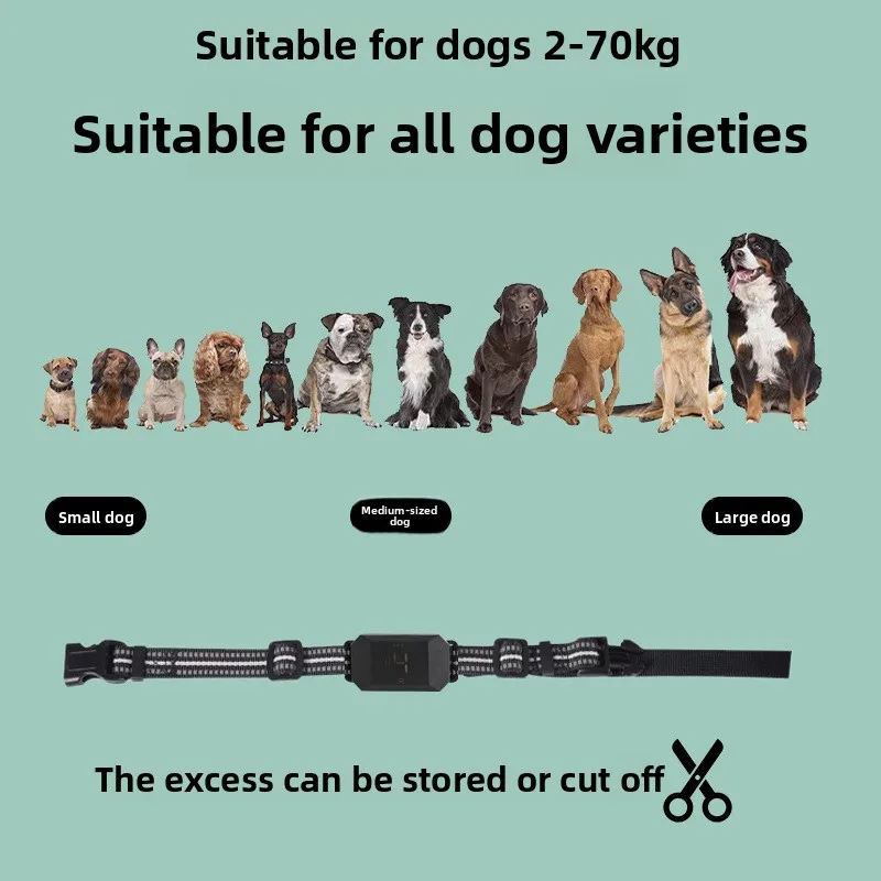 

Remote Control Dog Trainer Dog Barking Stopper Pet Ultrasonic Vibration Electric Shock Collar Anti-Barking Trainer Pet Supplies