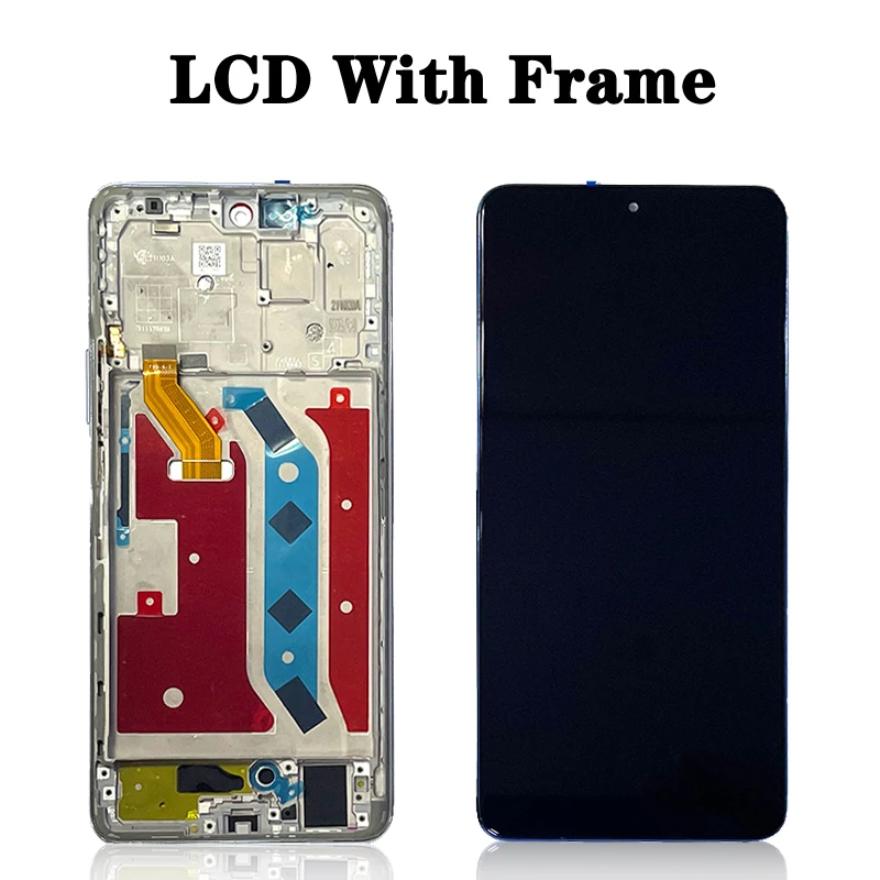 Tested For Huawei Honor X9 5G ANY-NX1 LCD Display Touch Screen Digitizer Panel Assembly With Frame Replacement Parts