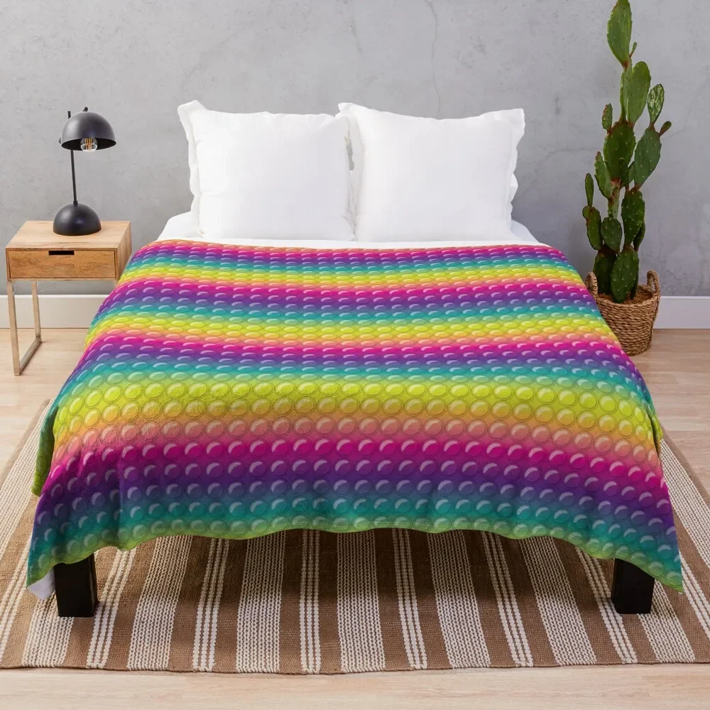 POPit Throw Blanket Thin Soft Beds Soft Big Blankets