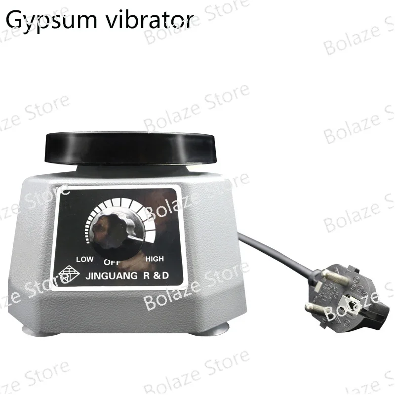 Circular oscillating plaster model vibrator for dental technicians