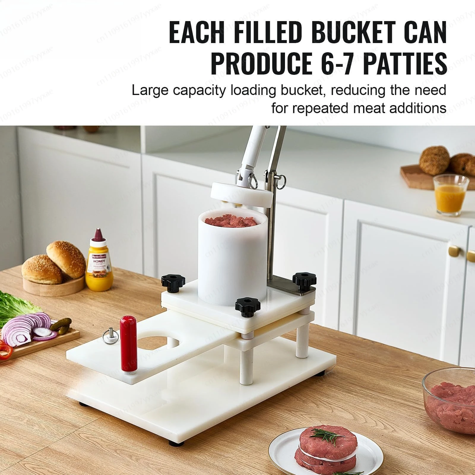 Mold Commercial Manual Round Burger Press Meat Shaping Machine Kitchen Appliances Hamburger Patty Maker image 3