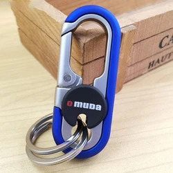 Car Key Keychain Keyring Keychains for Men Gift Metal Key Ring Car Styling Auto Car Accessories Keychains Women( Orange, Blue)