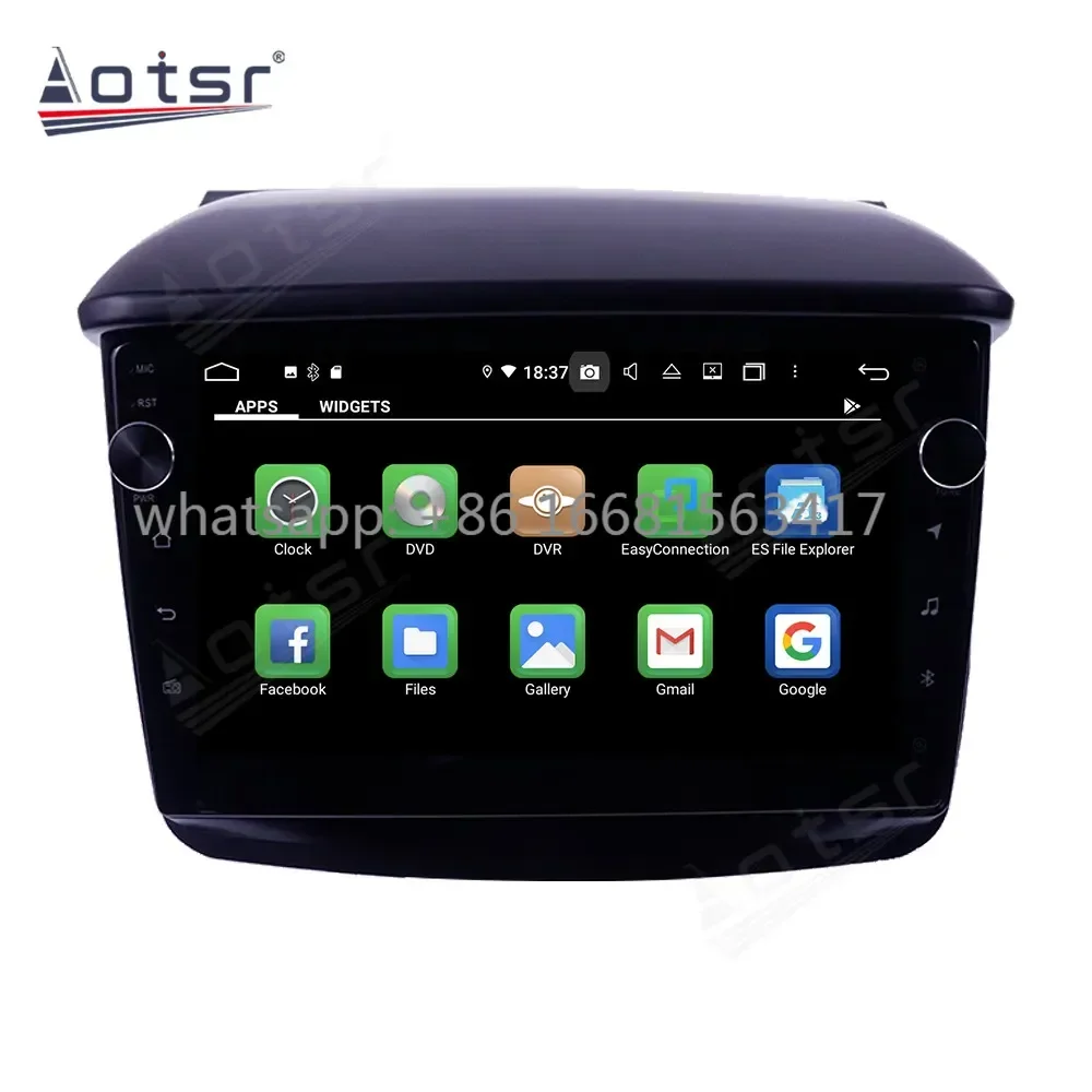 

2+16G Car Multimedia Player GPS Navigation Headunit Radio Audio Stereo Tape Recorder For Mitsubishi L200 2008-2016