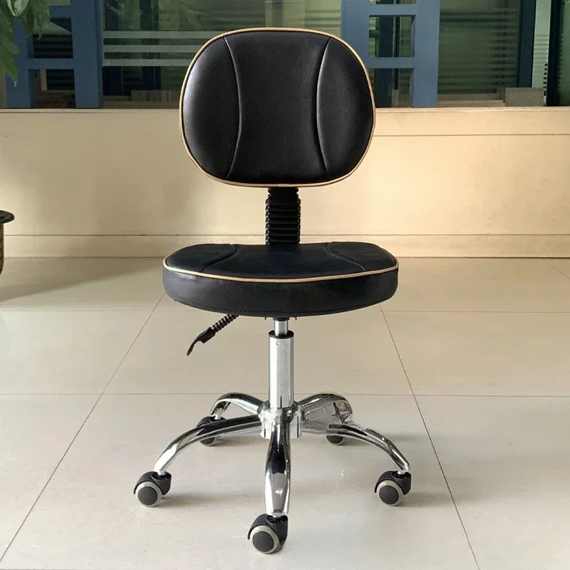 

Barber Decoration Chair to Cut Hair Luxury Professional Aesthetic Scissors Red Hydraulic Chairs for Beauty Salon Eyelash Makeup