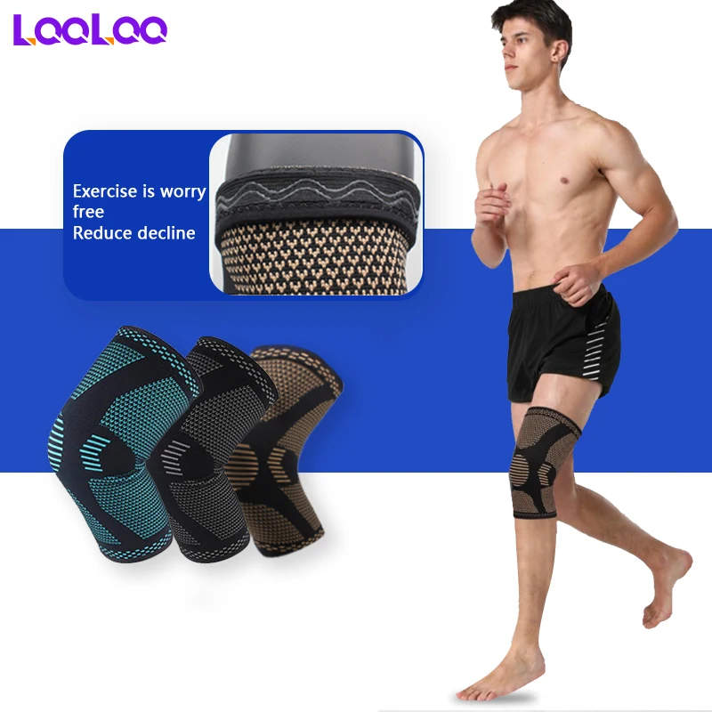 1Pcs  Knee Braces for Men and Women  Compression Knee Sleeve for Knee Pain, Arthritis, Sports and Recovery Support Basketball