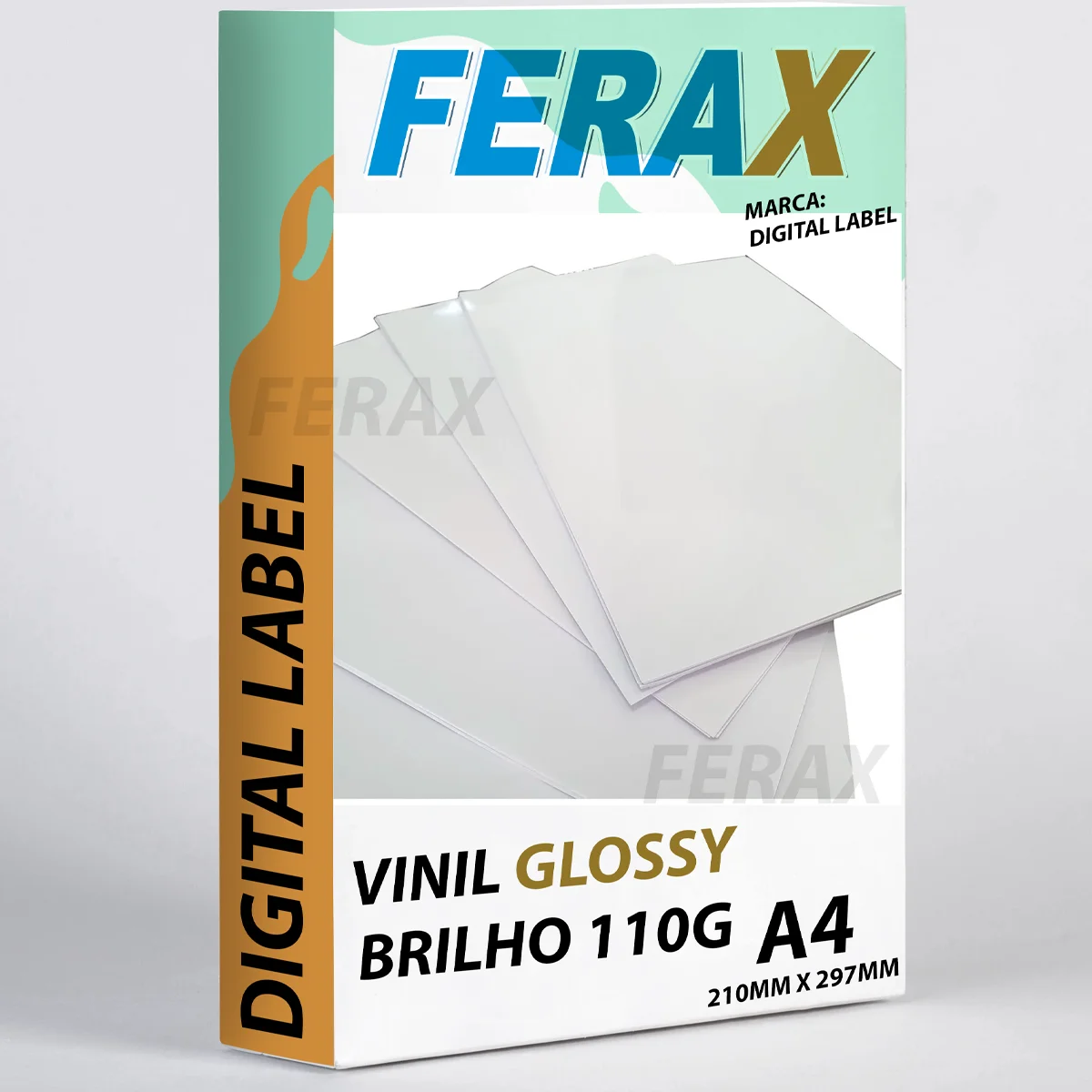 20 Stickers A4 Vinyl for Inkjet Printer-20 Sheets Paper Vinyl Sticker Matte Matte White Adhesive Photo Photo Vinyl Photographic