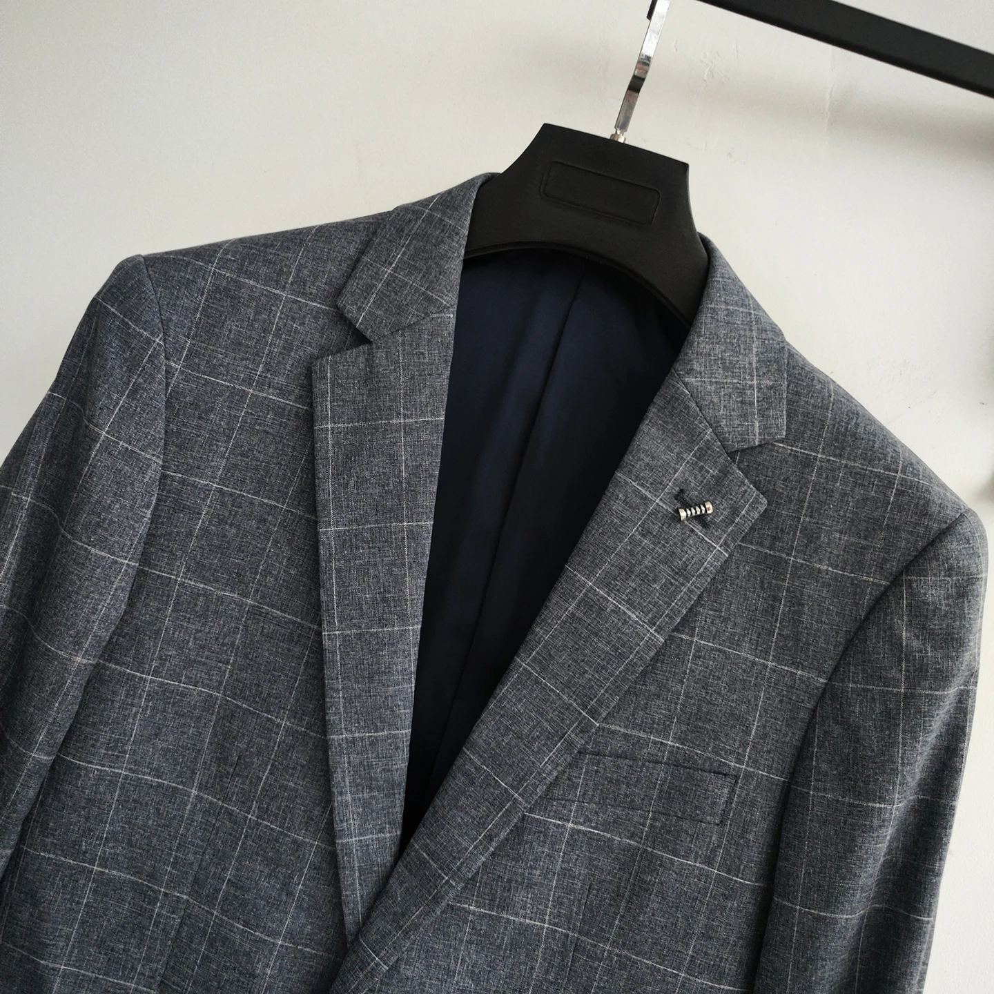 

Высококачественный повседневный мужской костюм для весенней коллекции Stand Fit Faion Urban Sle Youth Busin Casual Long Sve