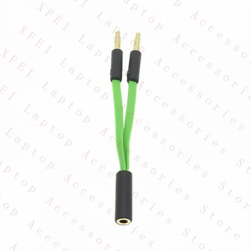 

F Razer 3.5mm Audio/Mic Splitter Adapter Cable for Razer Electra V2 Gaming Headset