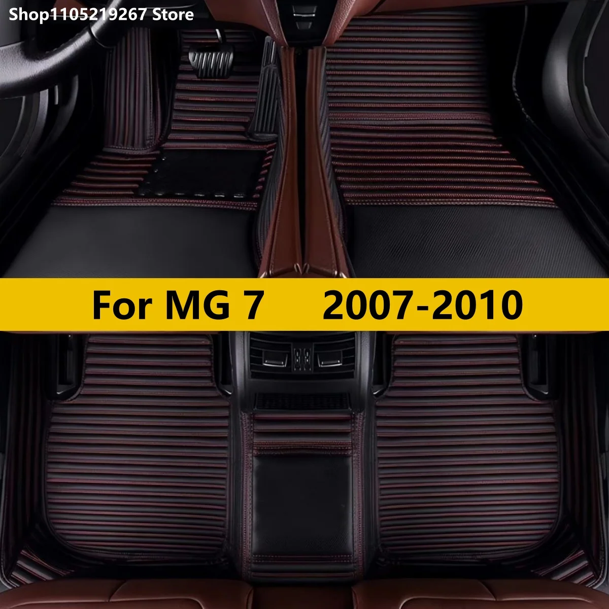 

Автомобильные коврики для MG 7, 2007, 2008, 2009, 2010, автоаксессуары, полный комплект, кожаные всепогодные автомобильные ковры, подушечки