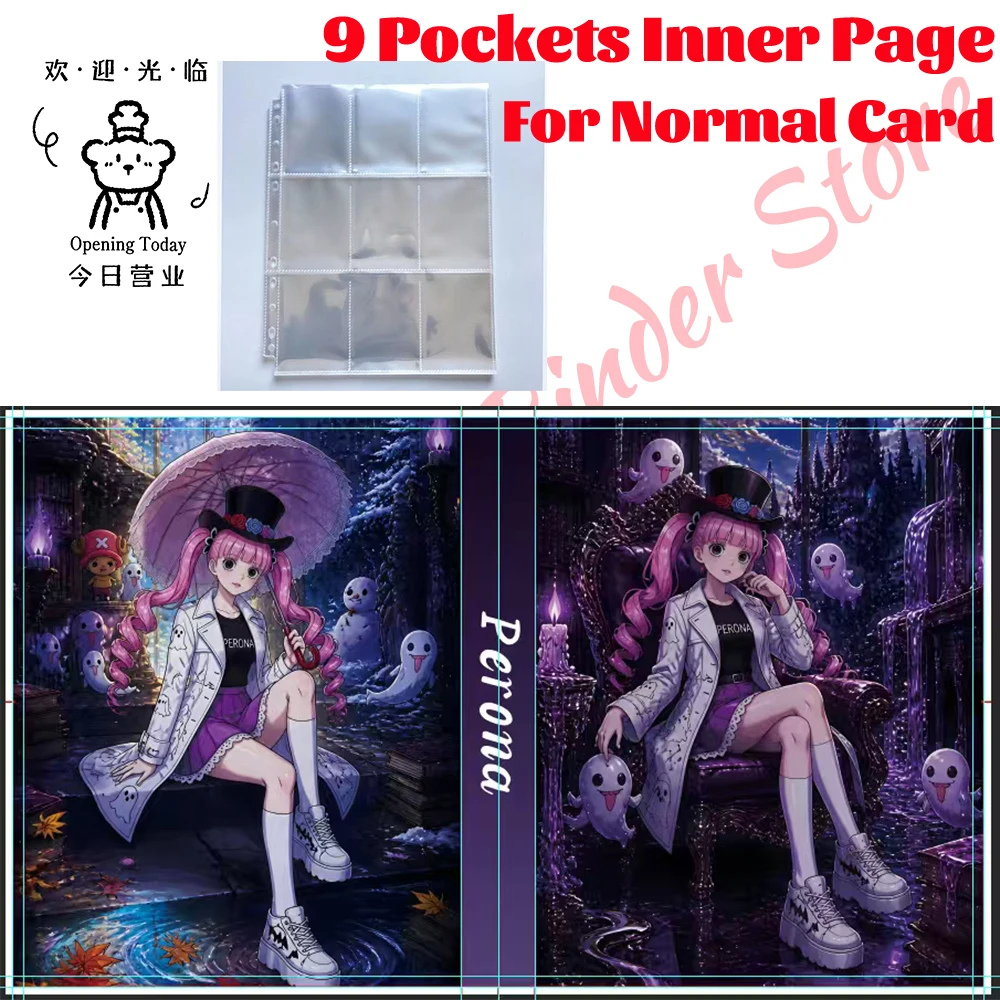Newest  02 Ganyu Yae Miko Card Binder Various IPs Large Capacity DIY Album Cover Customization with Pictures Exclusive Gifts